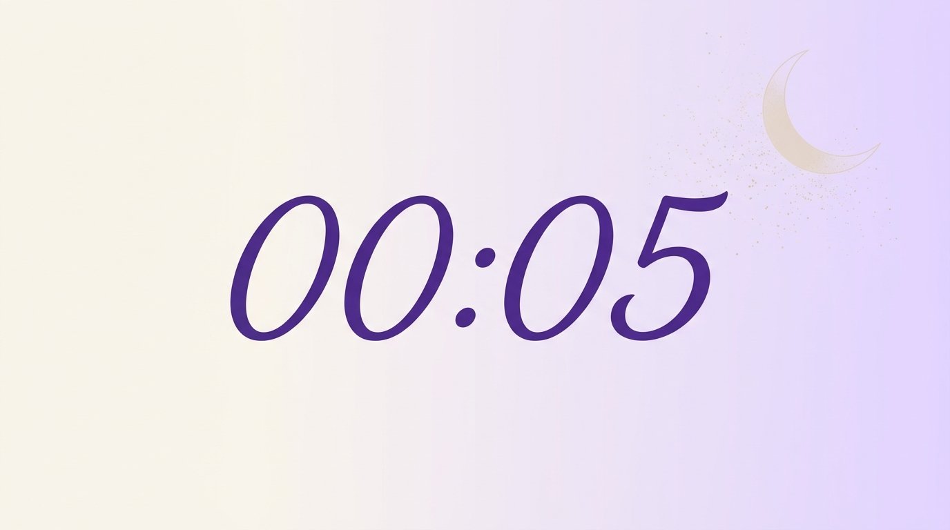 Hora espejo 00:05