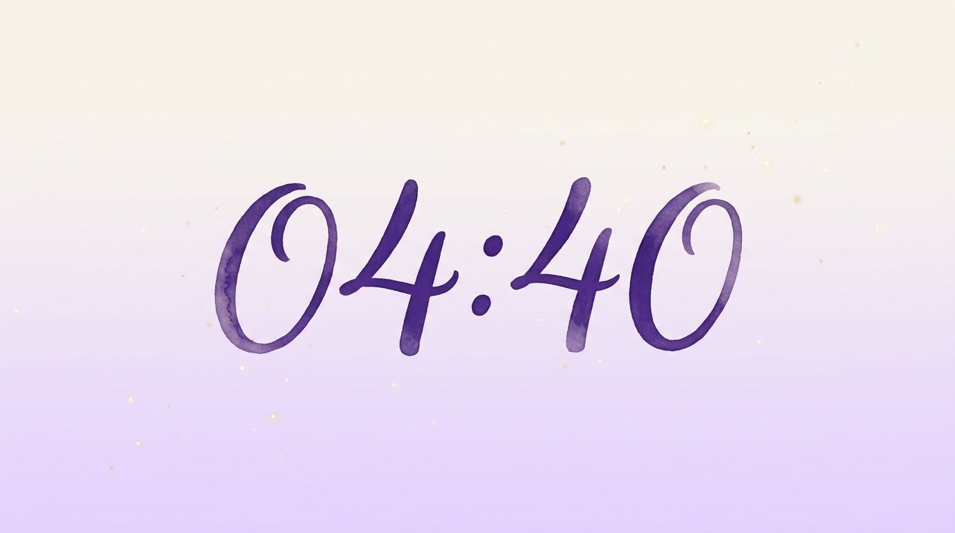 Hora espejo 04:40