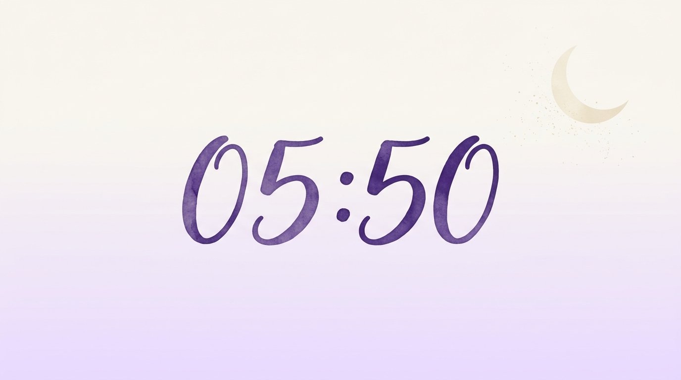 Hora espejo 05:50