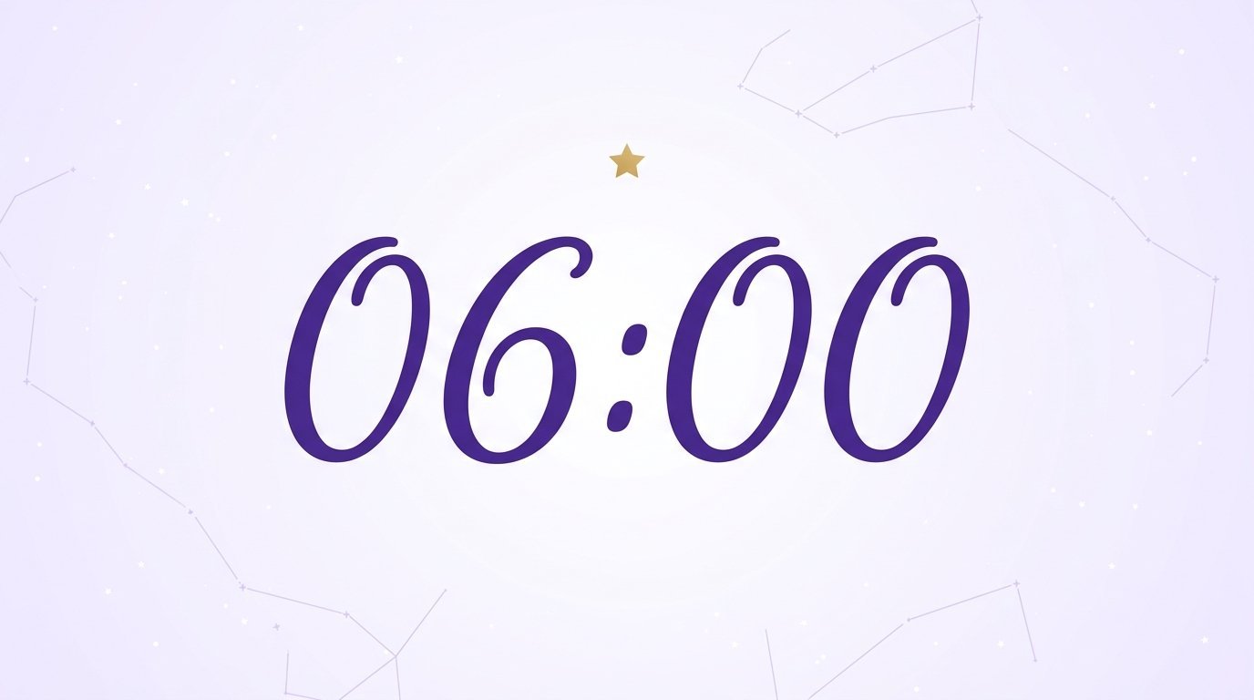 Hora espejo 06:00