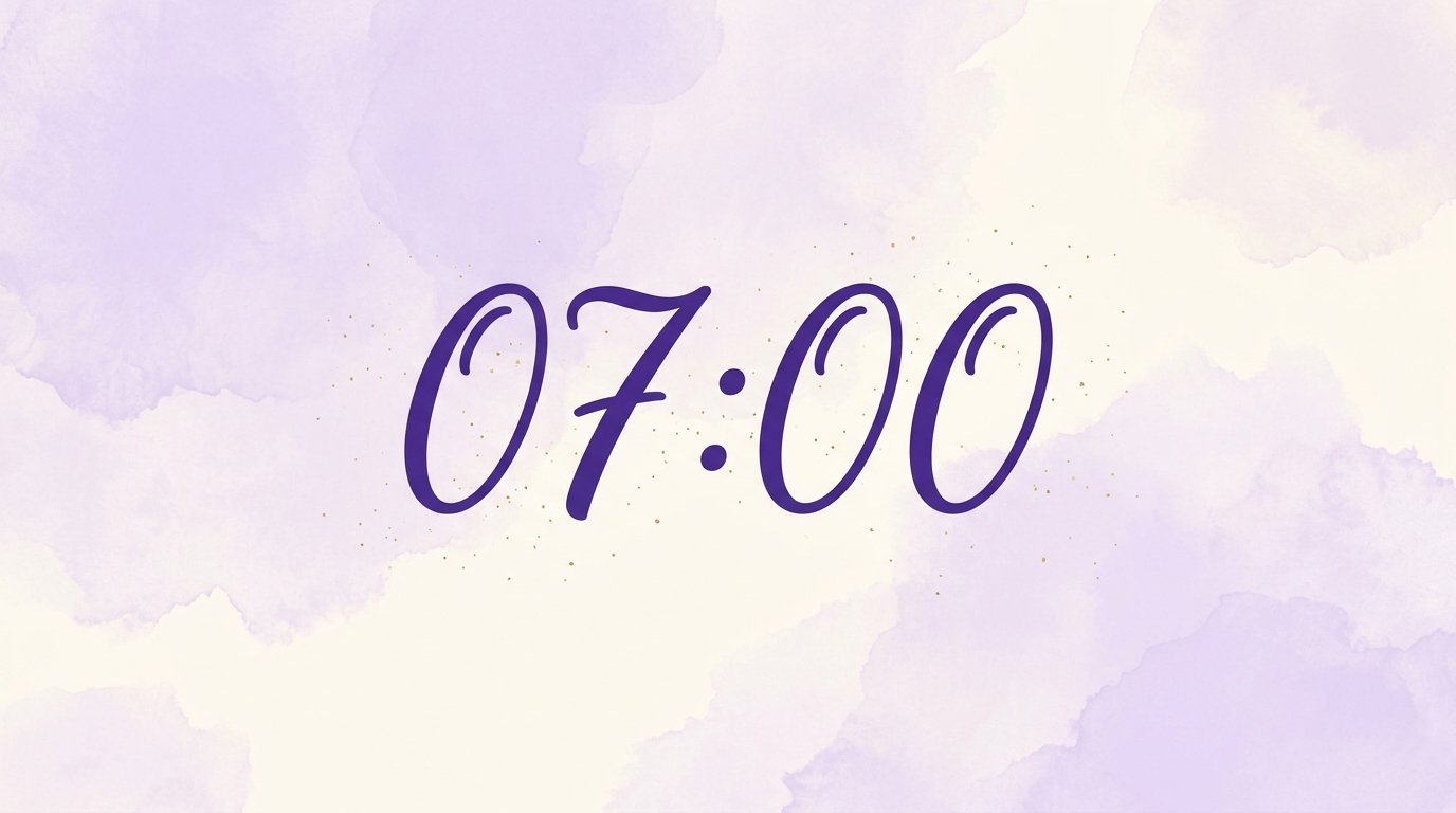 Hora espejo 07:00
