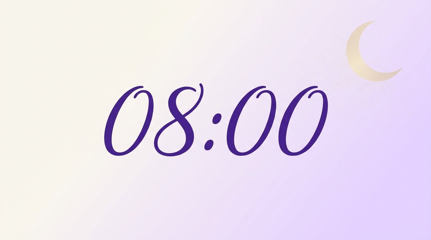 Hora espejo 08:00