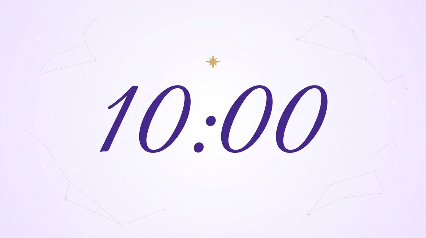 Hora espejo 10:00